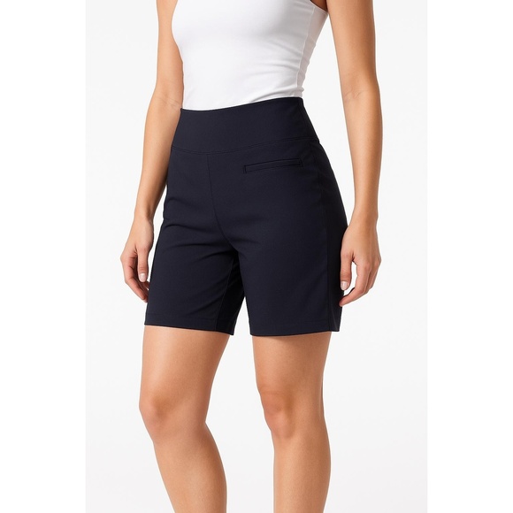 Walter Hagen Pants - Walter Hagen NWT 7” Tummy Control Short Womens XS Dark Navy HighWaisted Athletic